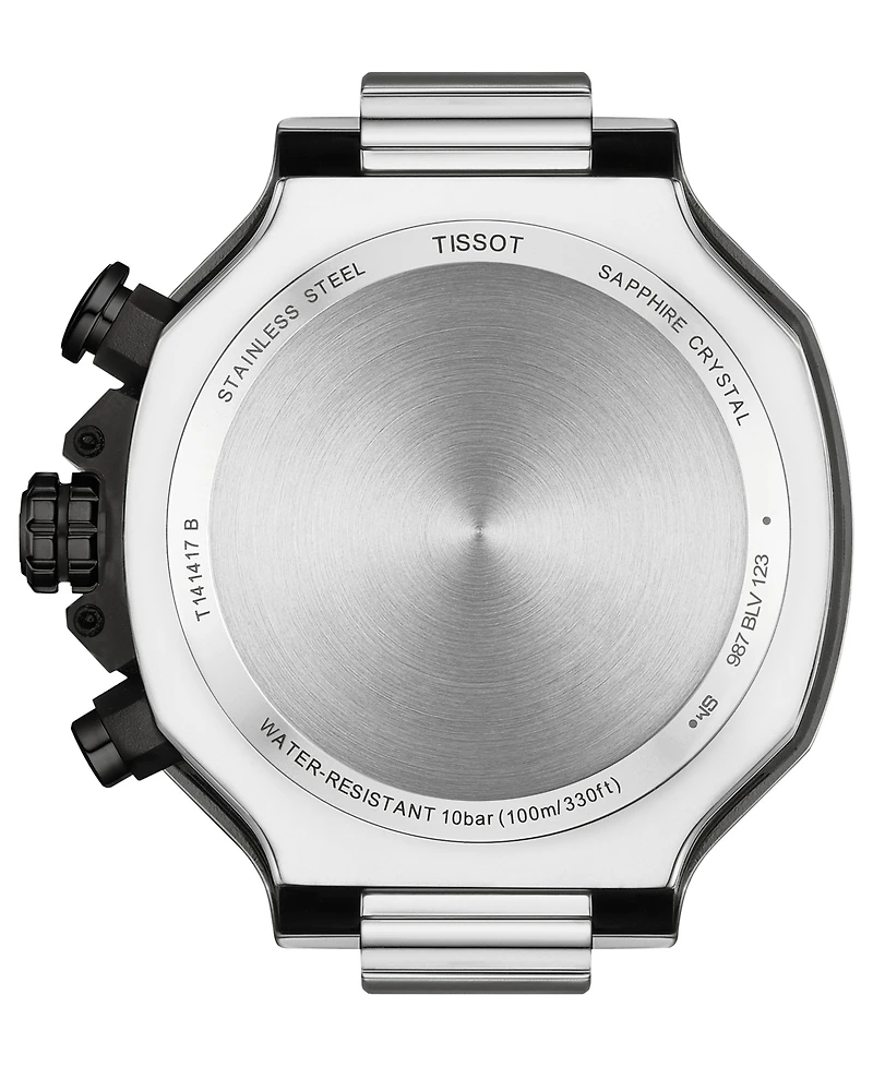 Tissot Men's T-Race Quartz Chronograph Stainless Steel Watch, 45mm