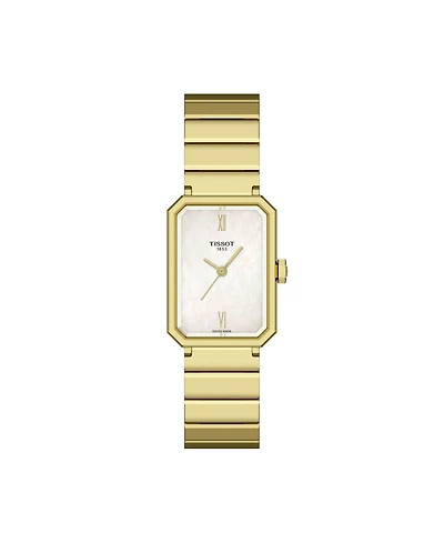 Tissot Women's Gold Tone Stainless Steel Watch, 21.80mm