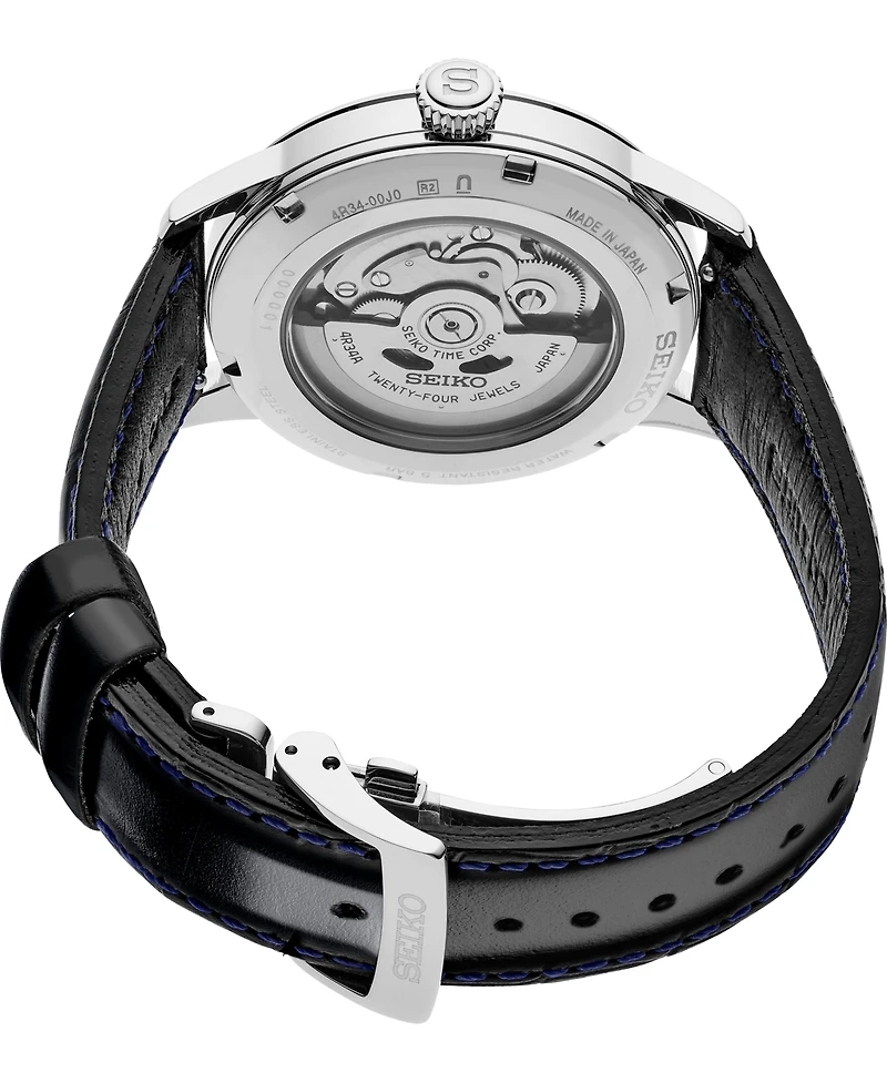 Seiko Men's Silver Stainless Steel Dial Bracelet Watch, 40.5mm