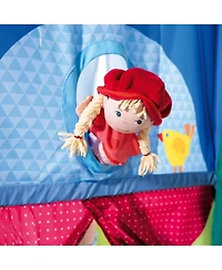 Haba Doorway Puppet Theater - Space Saver with Adjustable Rod