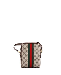 Pre-Owned Balenciaga Mini x Gucci The Hacker Project Zip Messenger Bag Bb Coated Canvas