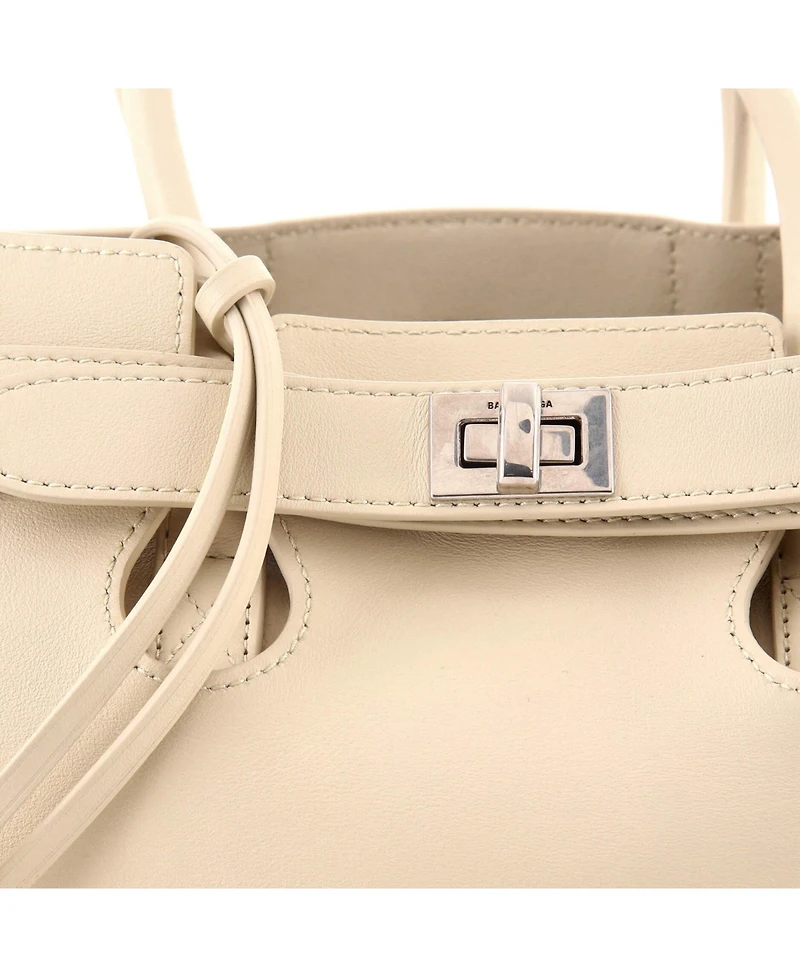 Pre-Owned Balenciaga Medium Bel Air Carry All Bag Leather