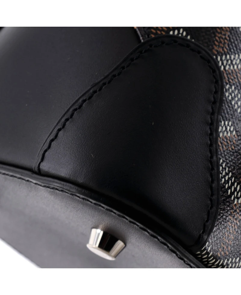 Pre-Owned Goyard Pm Vendome Ii Bag Coated Canvas