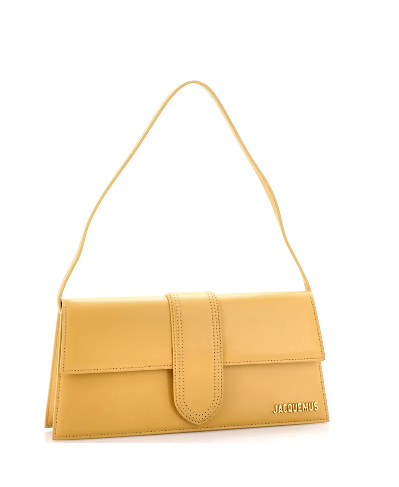 Pre-Owned Jacquemus Long Le Bambino Flap Shoulder Bag Leather