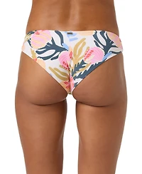 O'Neill Women's Cora Geo Comber Mid-Rise Bikini Bottom