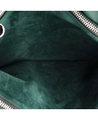 Pre-Owned Salvatore Ferragamo Medium Viva Bow Flap Bag Suede