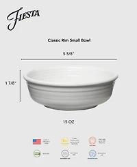 Fiesta Lavender Classic Rim 15 oz. Small Bowl