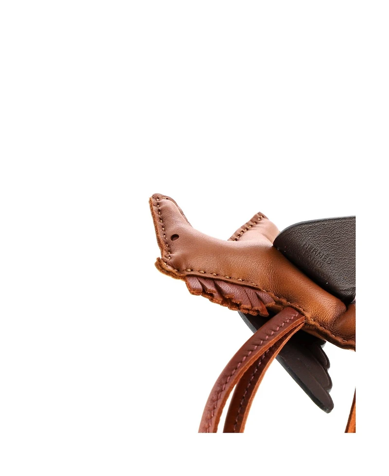 Pre-Owned Hermes Pm Pegase Rodeo Bag Charm Leather