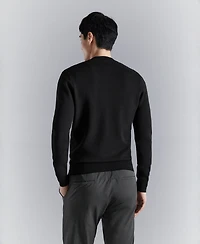 Mango Men's Comfort Stretch Knit Cardigan Sweater