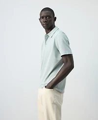 Mango Men's Slim Fit Pique Polo Shirt