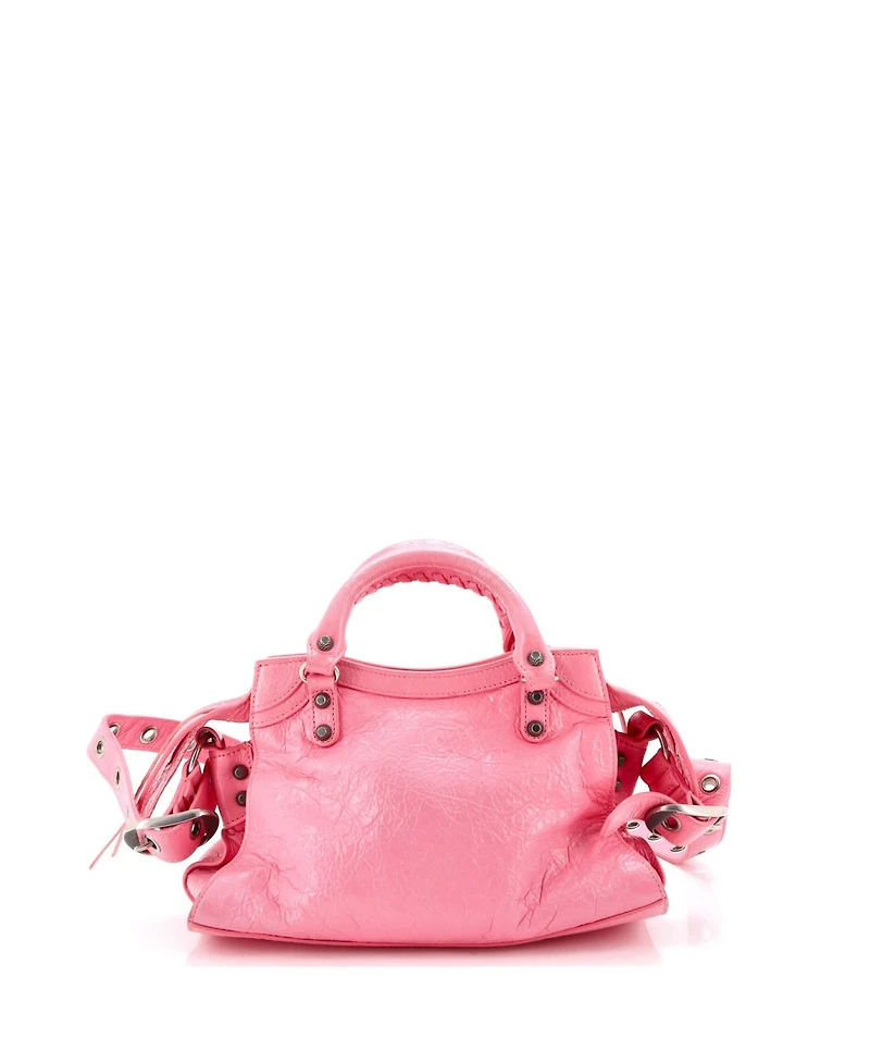 Pre-Owned Balenciaga Xs Neo Cagole City Bag Leather