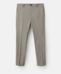 Mango Men's Slim-Fit Cropped Pants
