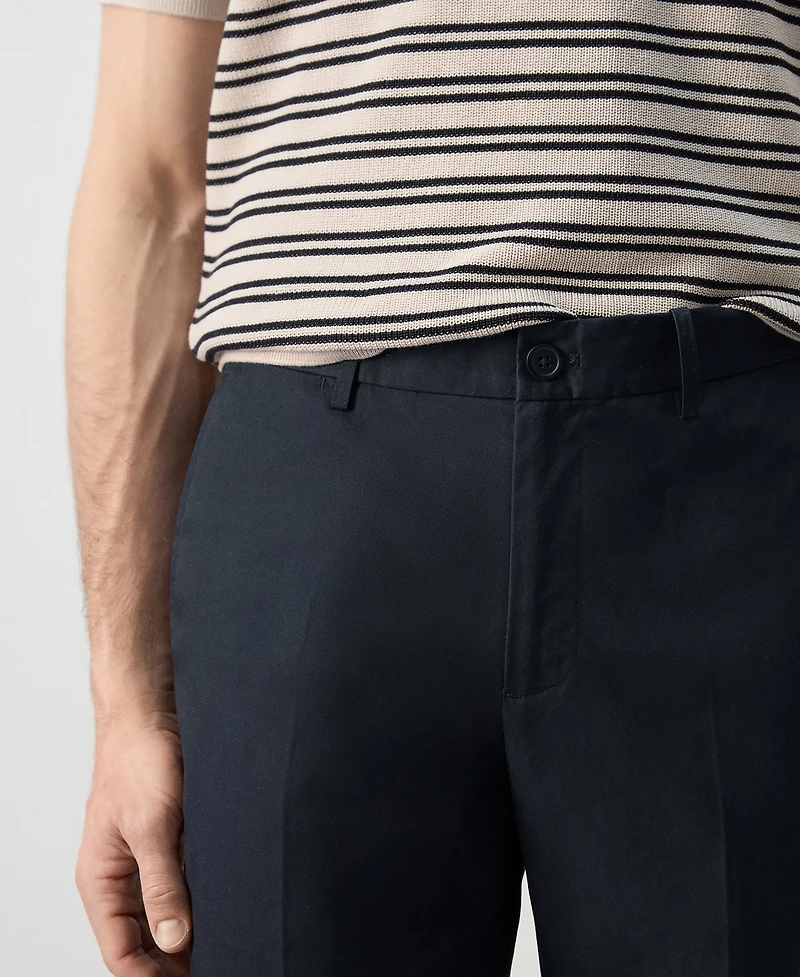 Mango Men's Cotton Slim Fit Twill Pants