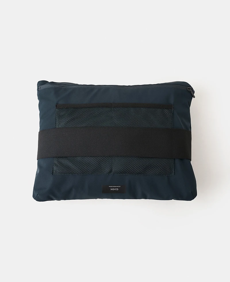 Mango Men's Removable Hood and Thermore Technology Packable Parka