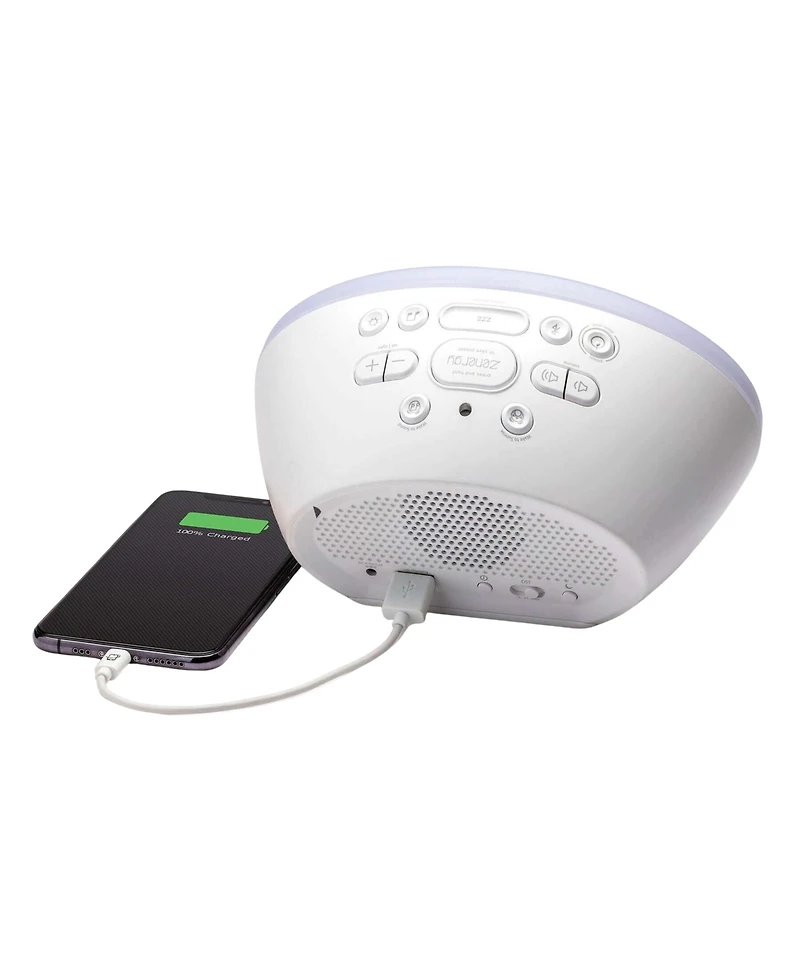 iHome Sunrise Alarm Clock with Sleep Sounds and Usb Charging