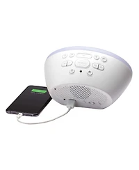 iHome Sunrise Alarm Clock with Sleep Sounds and Usb Charging