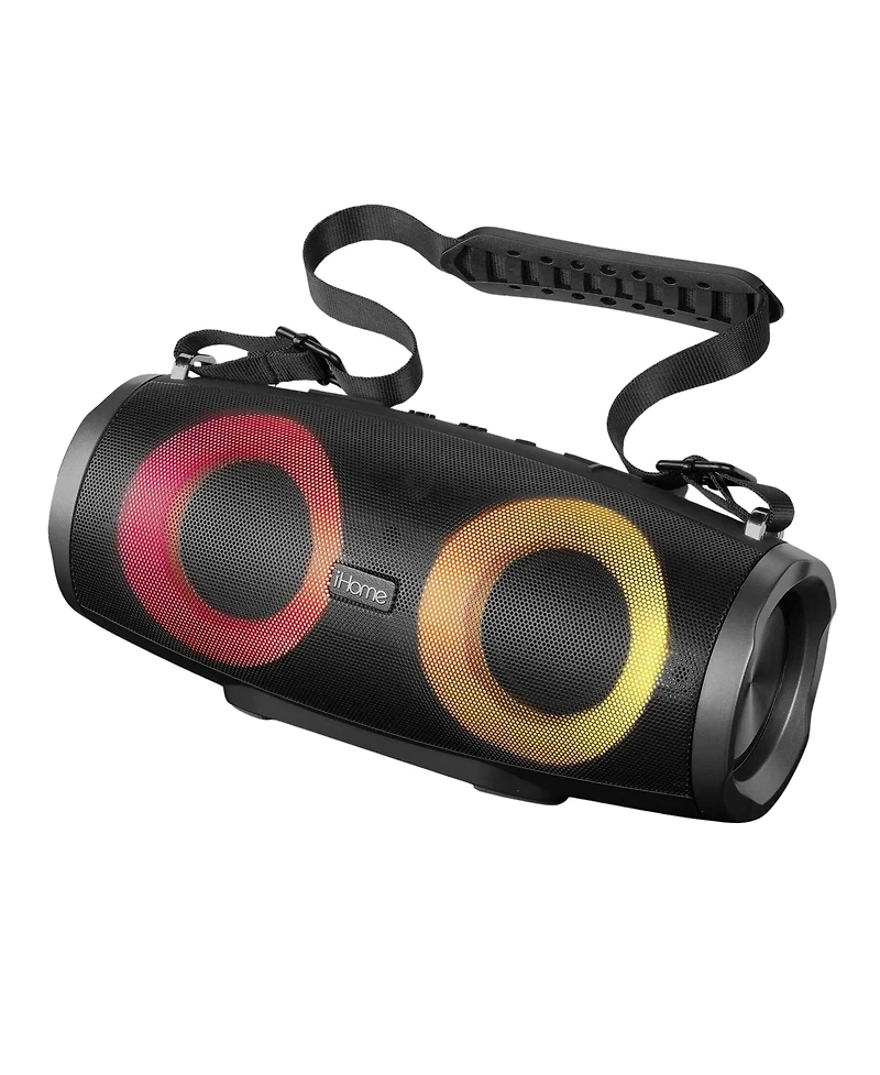 iHome Color Changing Bluetooth Fm Portable Boombox Speaker