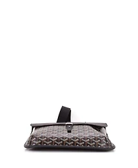 Pre-Owned Goyard Coursier Messenger Bag Coated Canvas and Leather