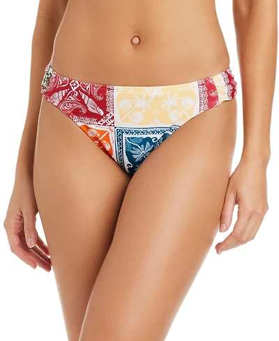 Bar Iii Women's Cabana Club Printed Hipster Swim Bottoms, Macy's Exclusive