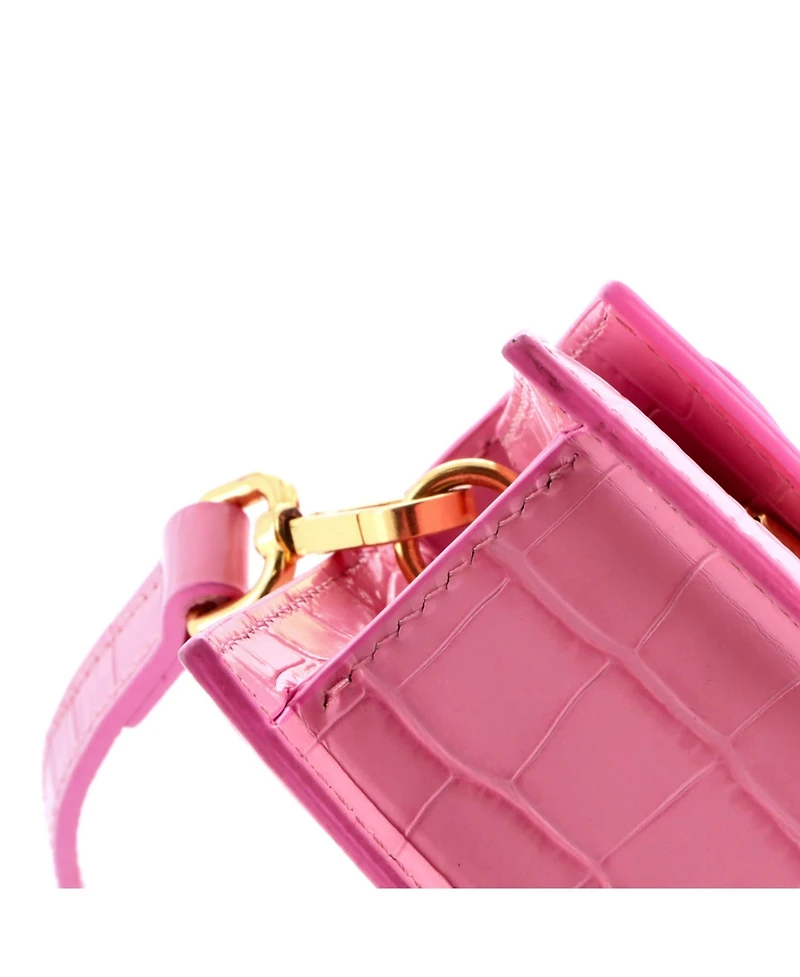 Pre-Owned Jacquemus Long Le Chiquito Bag Embossed Leather