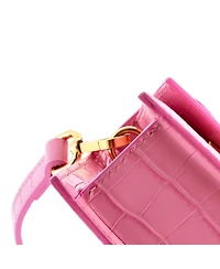 Pre-Owned Jacquemus Long Le Chiquito Bag Embossed Leather