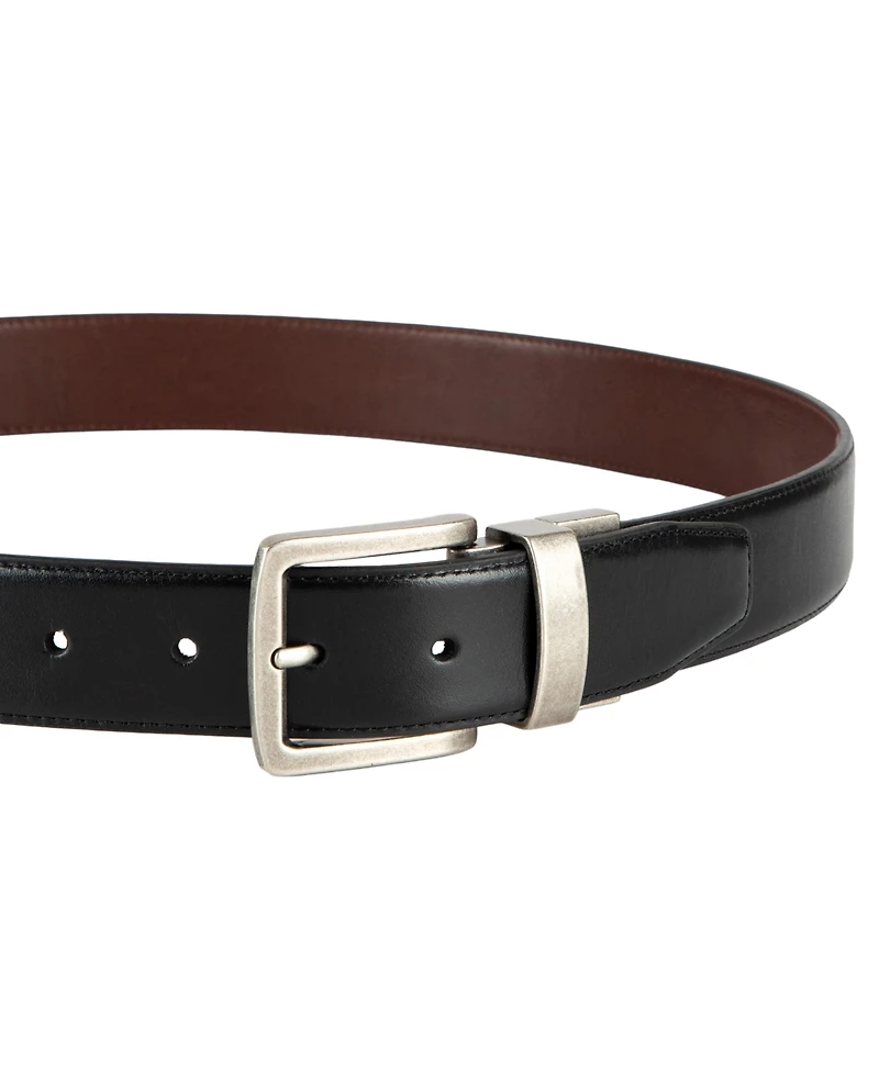 Tommy Bahama Men's Two-In-One Reversible Dress Belt