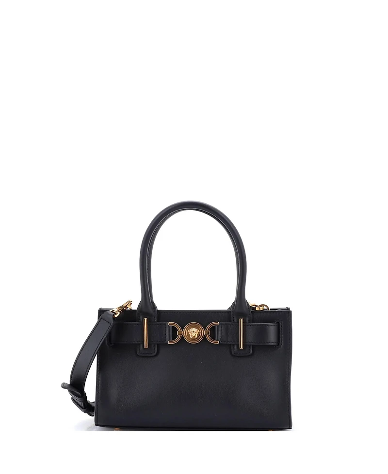 Pre-Owned Versace Small Medusa 95 Tote Leather