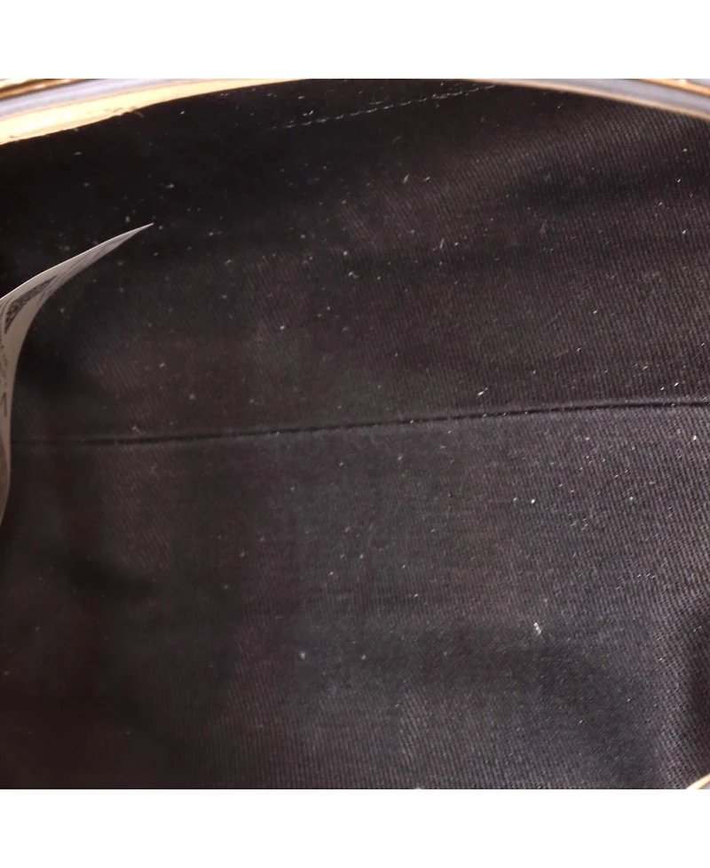 Pre-Owned Versace Small Virtus Hobo Leather