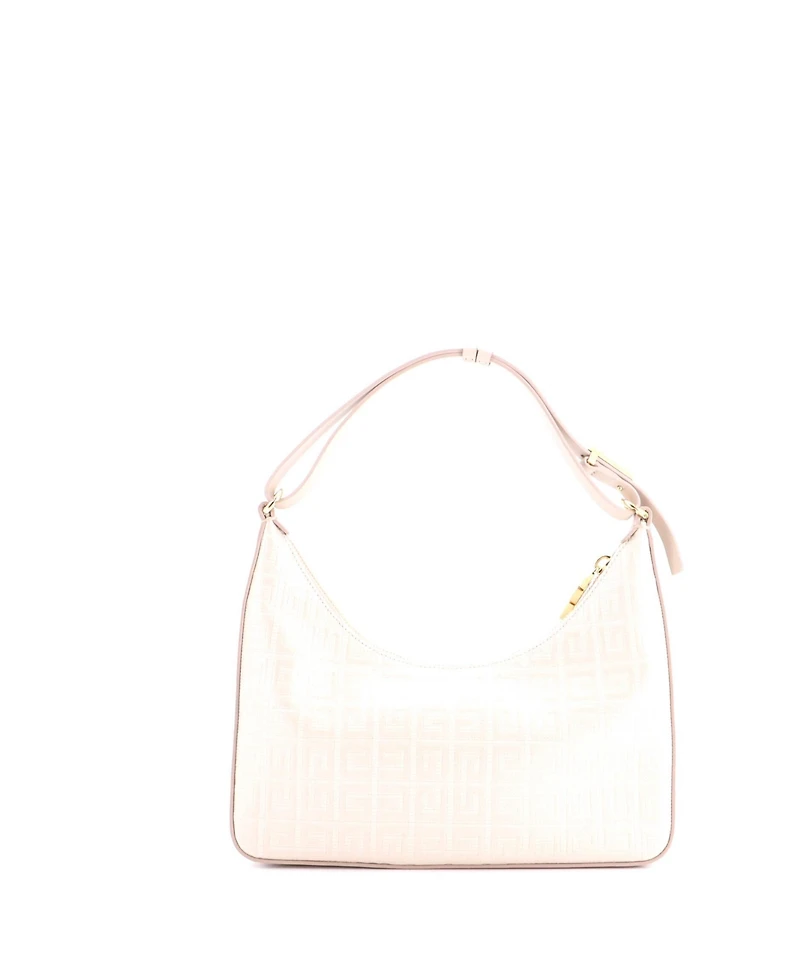 Pre-Owned Givenchy Small Moon Cut Out Bag 4G Coated Canvas