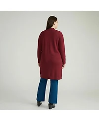 Universal Standard Plus Double Knit Sweater Cardigan