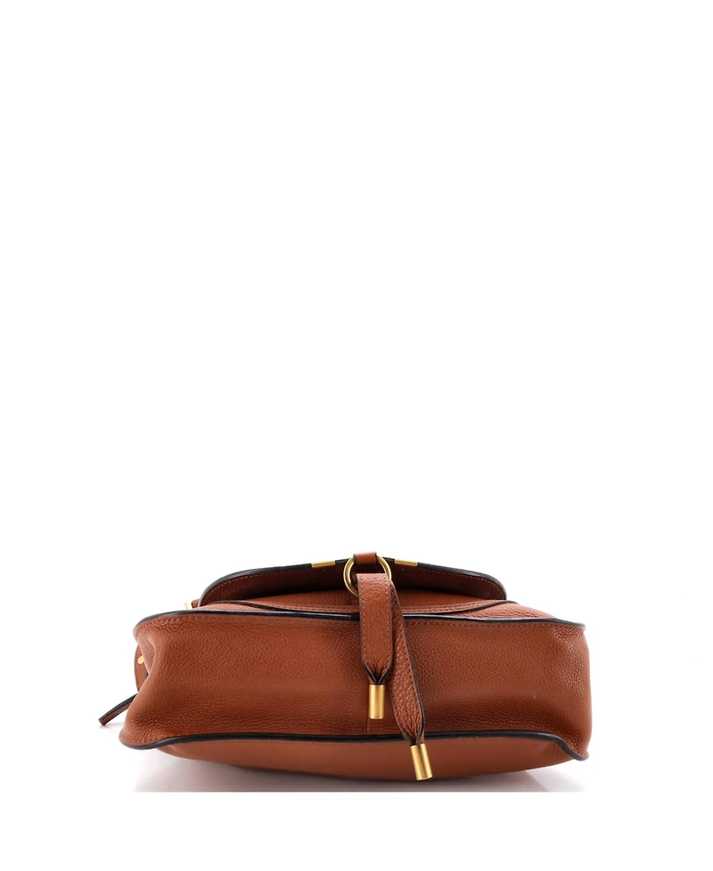 Pre-Owned Chloe Small Marcie Satchel Leather