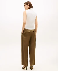 Tommy Hilfiger Women's Knotted Collared Top