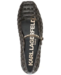 Karl Lagerfeld Paris Women's Juliska Mary Jane Flats