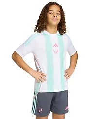 adidas Boys' and Girls' 6-20 Messi Training Soccer Jersey