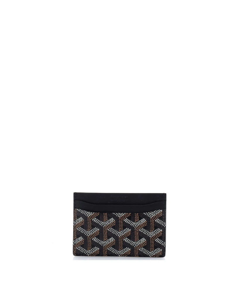 Pre-Owned Goyard Saint Sulpice Card Holder Coated Canvas