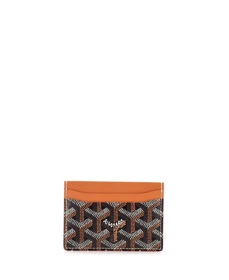 Pre-Owned Goyard Saint Sulpice Card Holder Coated Canvas