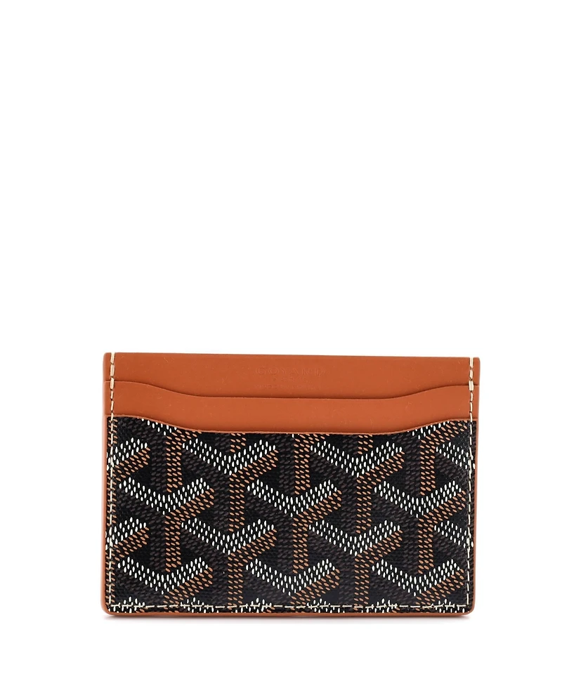 Pre-Owned Goyard Saint Sulpice Card Holder Coated Canvas