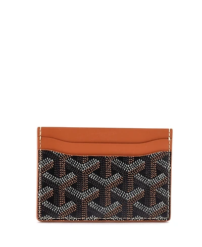 Pre-Owned Goyard Saint Sulpice Card Holder Coated Canvas