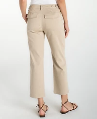 Liverpool Los Angeles Petite Utility Cropped Jeans