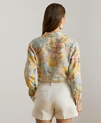 Lauren Ralph Women's Floral Long-Sleeve Shirt