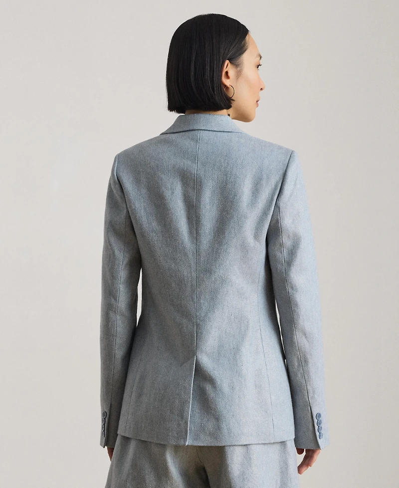 Lauren Ralph Women's Notch Lapel Collar Blazer