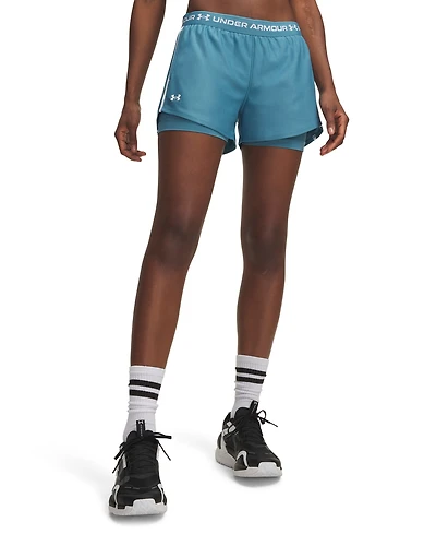 Under Armour Women's Fitted Tech Play Shorts