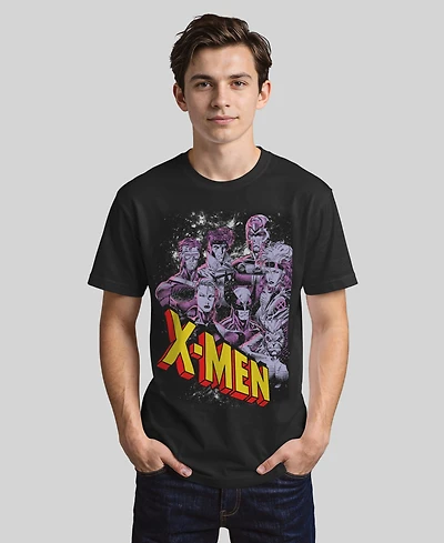 Marvel Men's Comic Collection Vintage X-Men Team Logo Short Sleeve T-Shirt