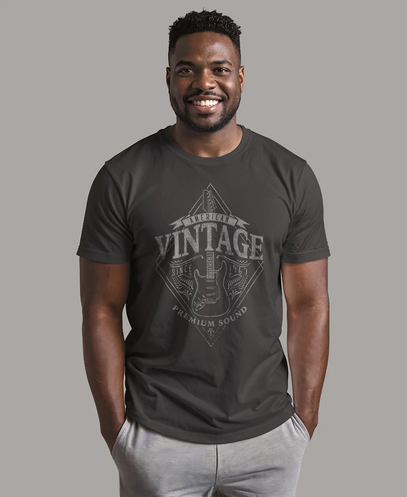 Fifth Sun Men's Rock Premium Short Sleeve Crew T-shirt