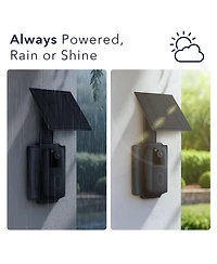 Wasserstein Solar Charger for Blink Video Doorbell (2nd Gen) Triple Solar Panels