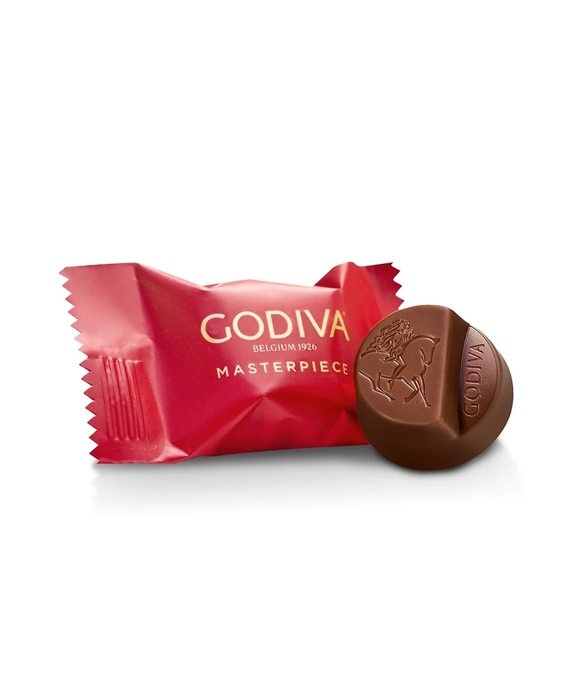 Godiva Milk Chocolate Ganache Masterpiece Small Bag, 6-Pack
