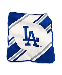 Logo Brands Los Angeles Dodgers 50" x 60" Raschel Stripe Throw