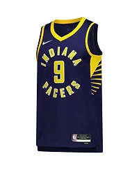 Nike Men's and Women's T.j. McConnell Navy Indiana Pacers Swingman Icon Edition Jersey