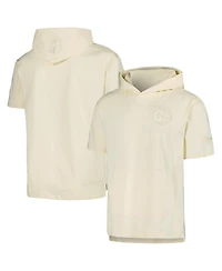 Pro Standard Men's Cream Cleveland Guardians Neutral Hoodie T-Shirt