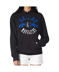 G-iii 4Her by Carl Banks Women's Black Dallas Mavericks City Pullover Hoodie